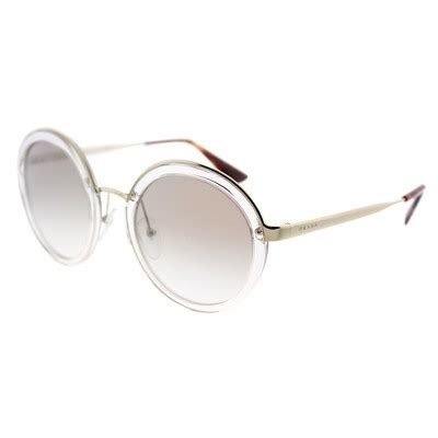 Prada PR50TS VYT4O0 Womens Round Sunglasses 